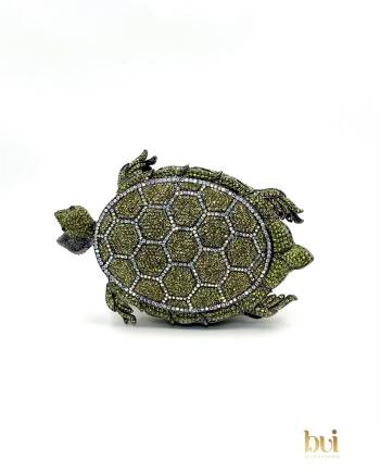 Emerald Turtle Clutch