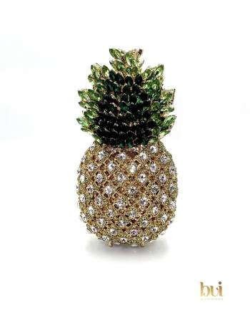 Golden Pineapple Clutch