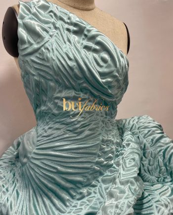 3D Embossed Liquid Brocade Luxe