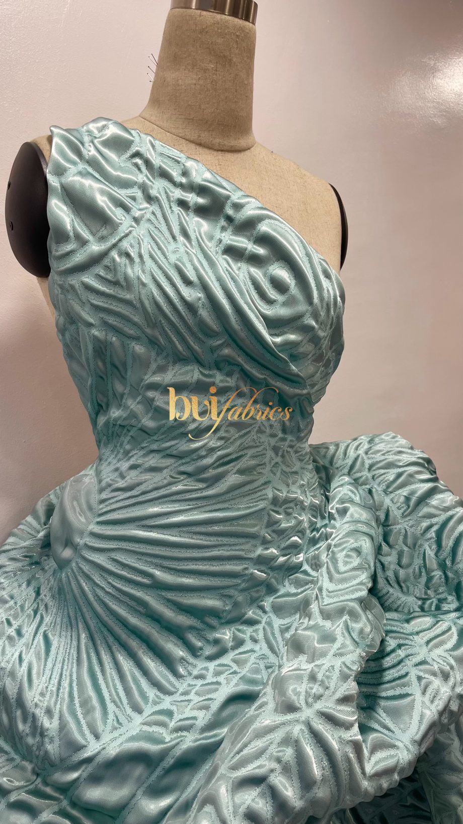 3D Embossed Liquid Brocade Luxe