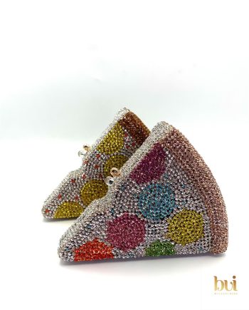 Pizza Crystal Clutch