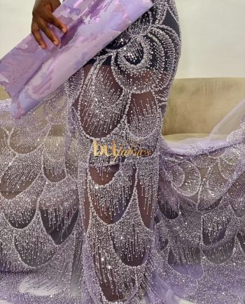 Obiageli Beaded Tulle