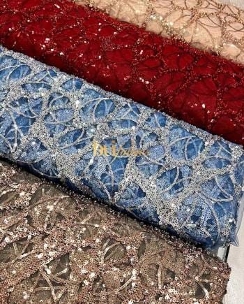 Teniola Beaded Sequinned Tulle