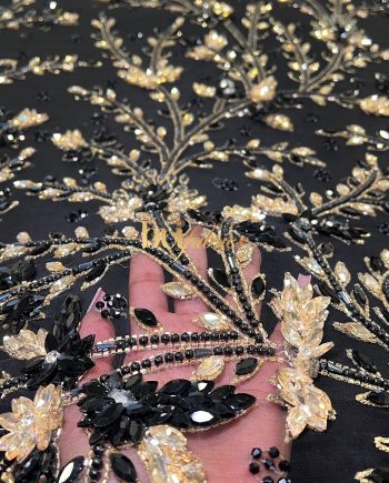 Efosa Crystal Jewelled Tulle