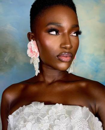Rose Pearl Earrings