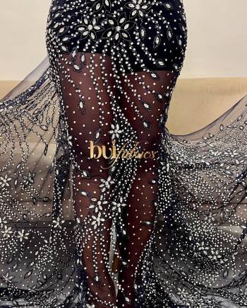 Ifeoma Beaded Crystal Tulle