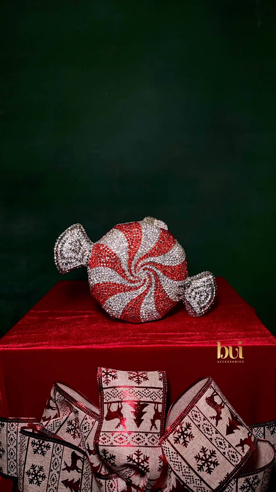 Candy Rhinestone Crystal Clutch