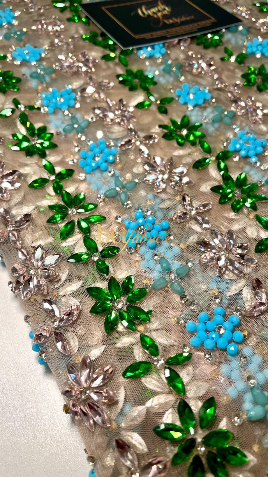 Asa Jewelled Crystal Tulle