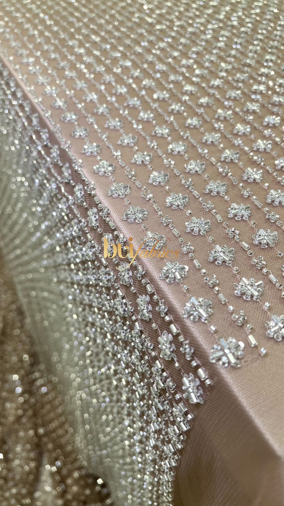 Tomi Diamond Beaded Tulle