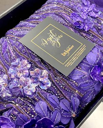 Adina 3D Jewelled Floral Tulle