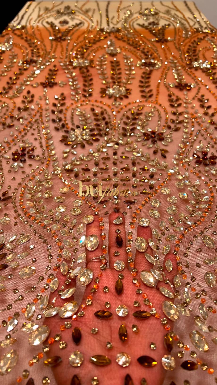 Coco Jewelled Crystal Tulle