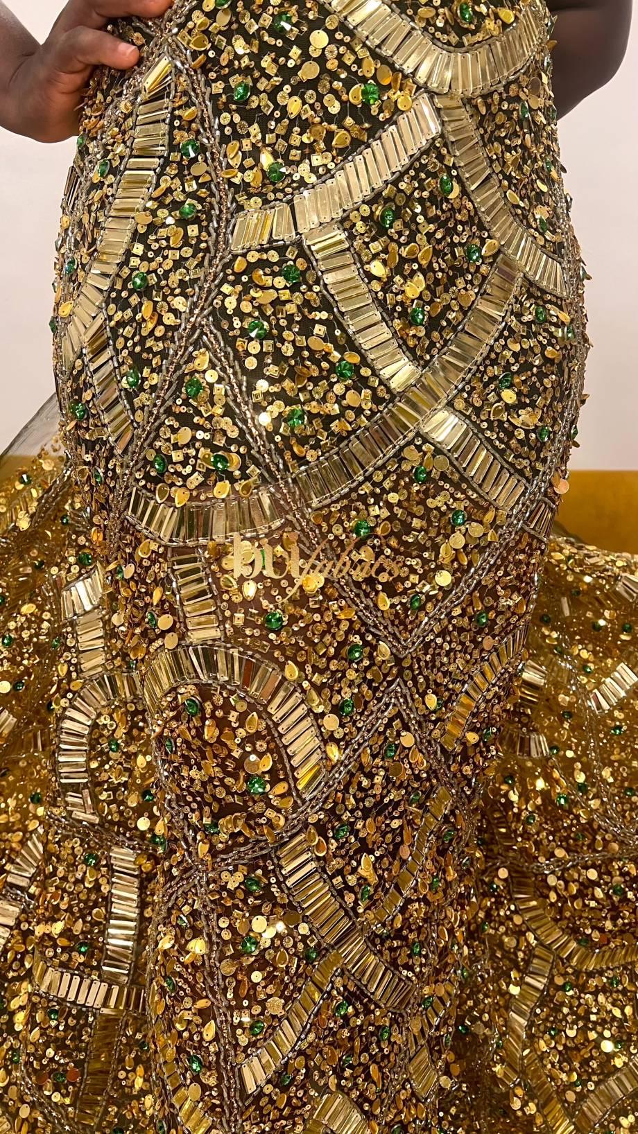 Olori Crystal Jewelled Tulle